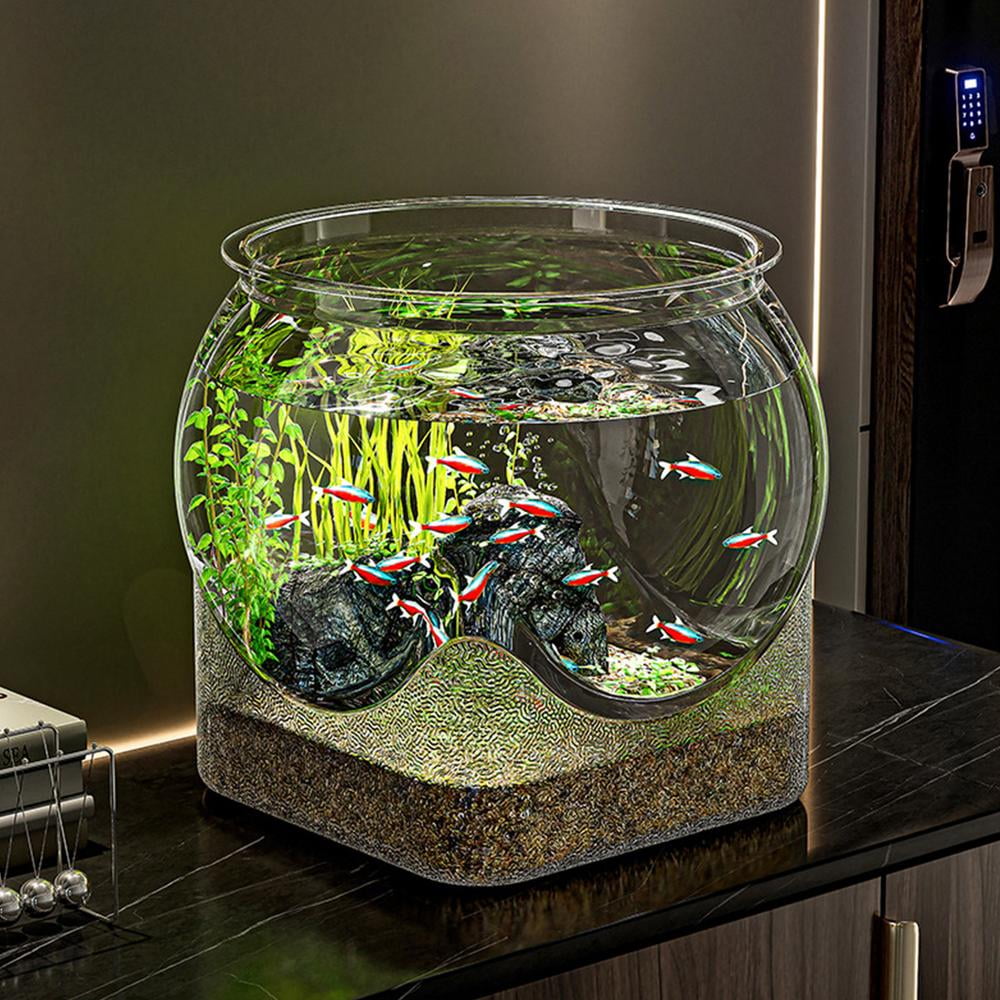 MezoJaoie Fish Bowl Vase Clear Aquarium Fish Tank Small Aquariums Flower Vase Centerpiece Desktop Aquarium for Betta Fish Turtle effectual 3 1f16d260 ac22 4649 90d7 56307a1eedc6.663891ed5dd96f93f59699710e5e8ade - supfishing.co.uk
