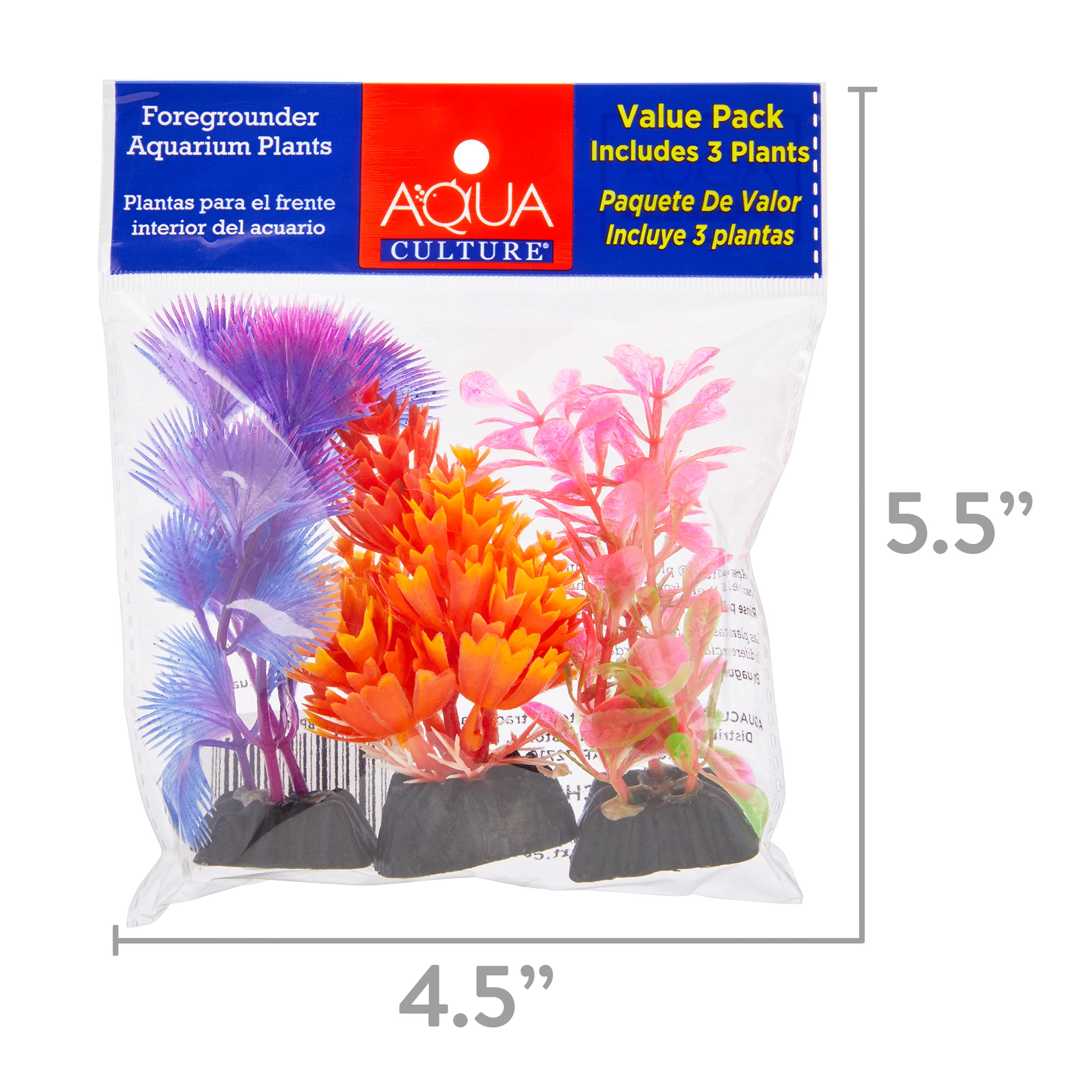 Aqua Culture Foregrounder Plastic Aquarium Plants - Multicolored - 3 Count Per Pack 7 2b32e5ae 6fad 4449 a08f e3d1d05168f6.33a04980ad915ba1e19fee64bfbd0490 - supfishing.co.uk