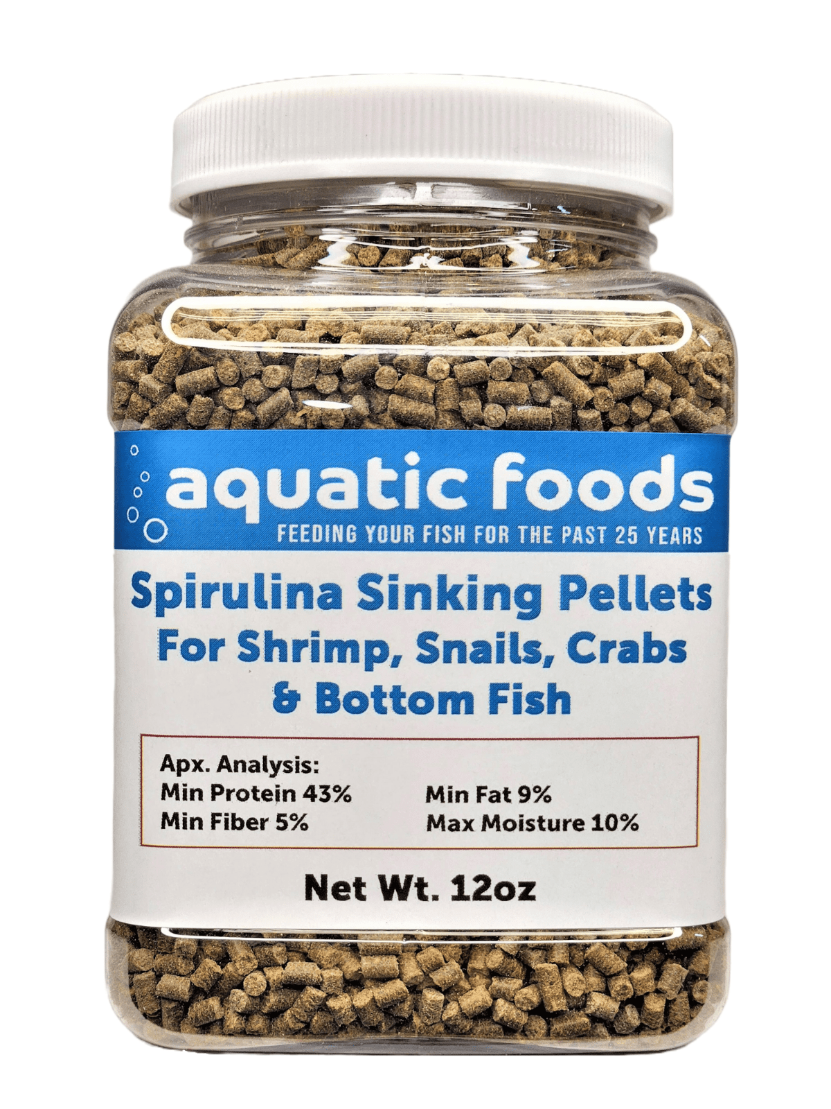 Spirulina Sinking Pellets for Shrimp, Snails, Crabs, Catfish, Plecos for All Tropical Fish 1/16" x 3/8" Pellets by Zeigler…6-lb Lg Jar 4 2ec6aa6c ed37 4423 bcec 320eac846ded.434ff83d66b58bf3fe5372487b60208b - supfishing.co.uk