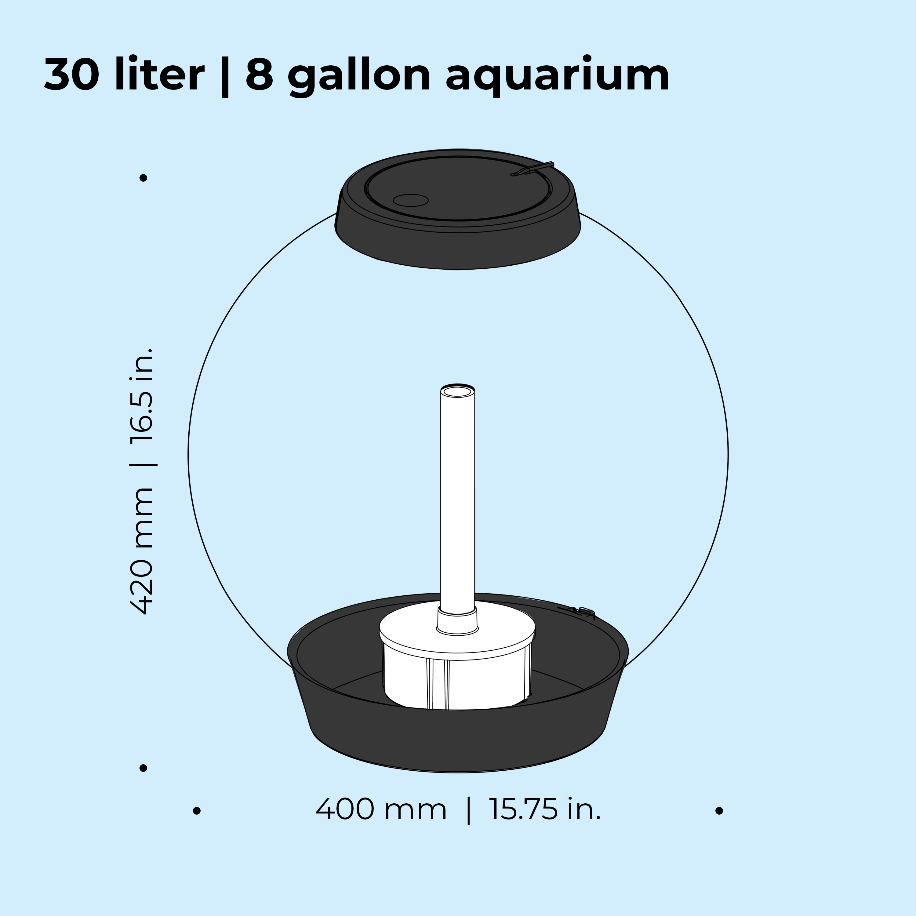 biOrb CLASSIC 30 Aquarium with Standard Light - 8 Gallon, Silver 16 53a495ce 7d9a 4762 b946 581fa14763eb.56d0ed7c13b1aa767e9da79d3ff8cb4e - supfishing.co.uk