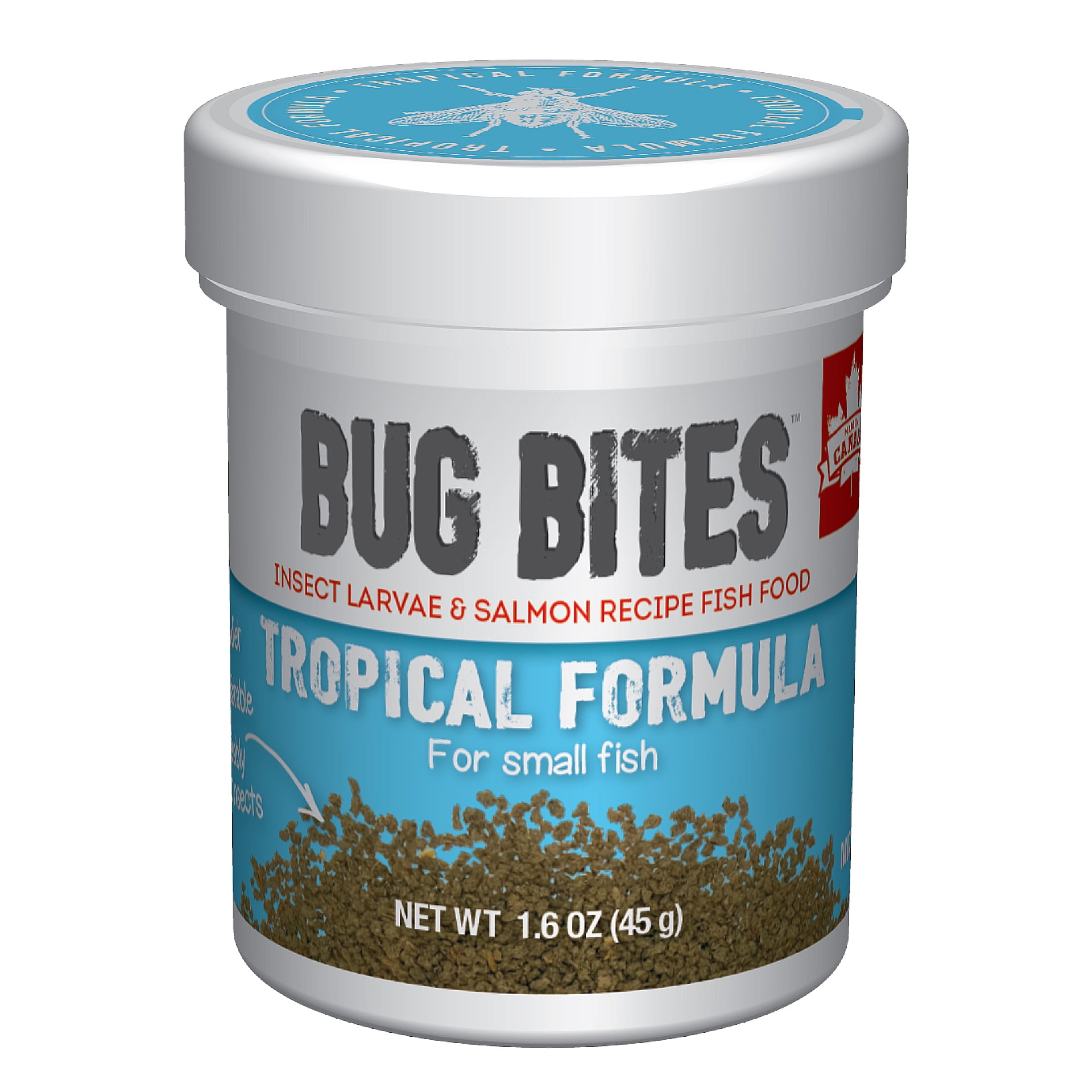 Fluval Bug Bites Tropical Fish Small Granules, Small to Medium Fish, 1.59 oz 1 Fluval Bug Bites Tropical Fish Small Granules Small to Medium Fish 1 59 oz 6ef9391b 4317 4146 ba02 bc93fc2debf2.028519fb229a8c9ff00389e20bb05334 - supfishing.co.uk